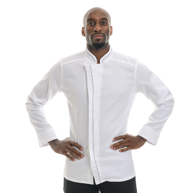 Veste de Cuisine Blanche Aguila Respirante ML - Robur
