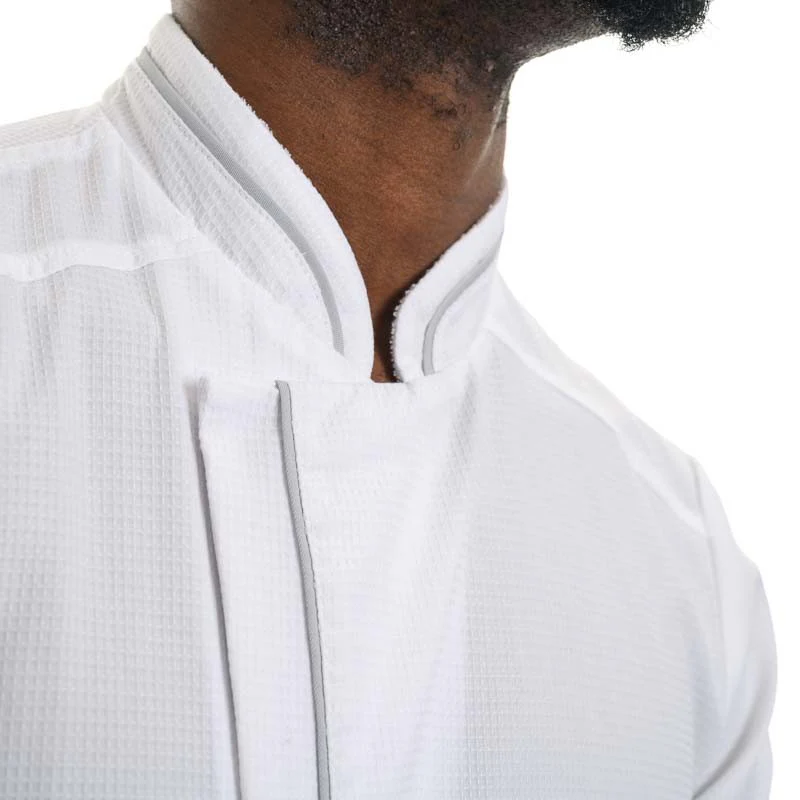 Veste de Cuisine Blanche Aguila Respirante ML - Robur - Image 6