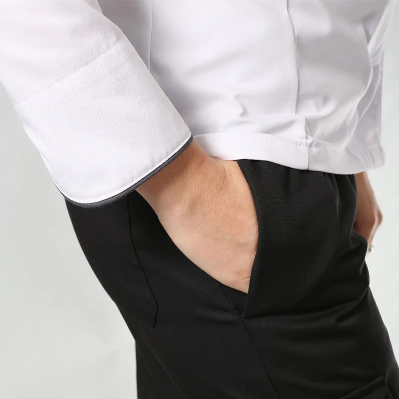 Veste de Cuisine Blanche by Coline Faulquier - MANELLI - Image 4