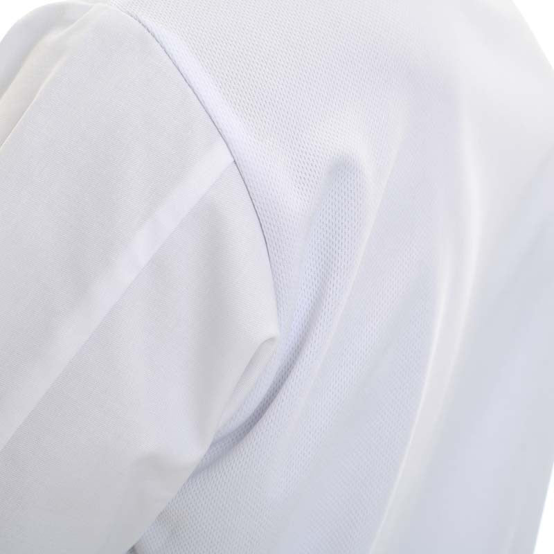 Veste de Cuisine Blanche Dos Aéré MC ou ML - MANELLI - Image 4