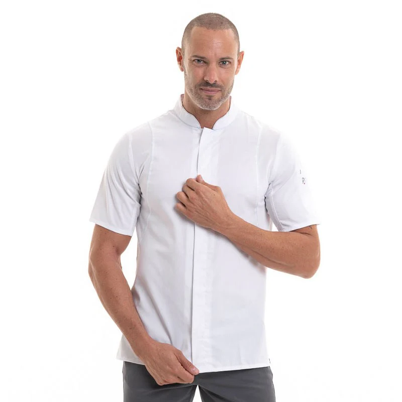 Veste de Cuisine Bolt 37.5 Manches Courtes - ROBUR - Image 7