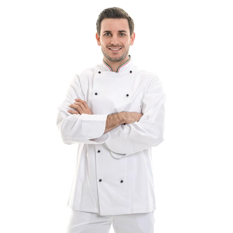 Veste de Cuisine Col Italien - EGOCHEF