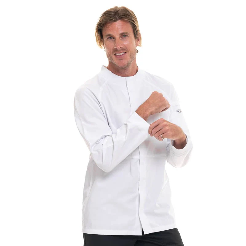 Veste de Cuisine Effervescence Blanche - LAFONT CUISINE - Image 4