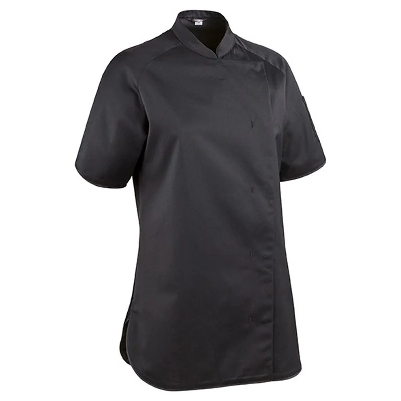 Veste de Cuisine Femme Kohana Noir - MOLINEL