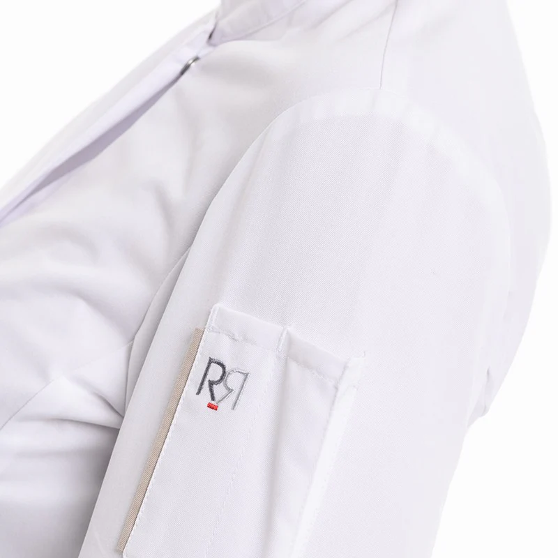 Veste de Cuisine Femme Manches Longues Unera Blanc - ROBUR - Image 7