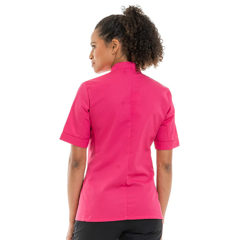 Veste de Cuisine Femme Rose Lady - MANELLI - Image 5