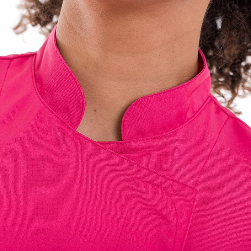 Veste de Cuisine Femme Rose Lady - MANELLI - Image 7