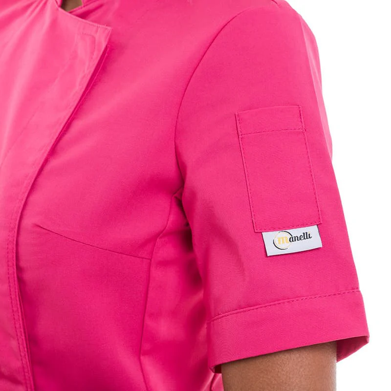 Veste de Cuisine Femme Rose Lady - MANELLI - Image 8