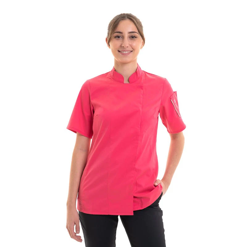 Veste de Cuisine Femme Unera Rose - ROBUR