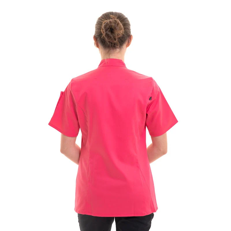 Veste de Cuisine Femme Unera Rose - ROBUR - Image 4