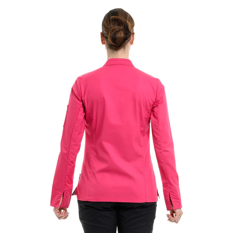 Veste de Cuisine Femme Saffron Manches Longues Beige - LAFONT CUISINE - Image 11