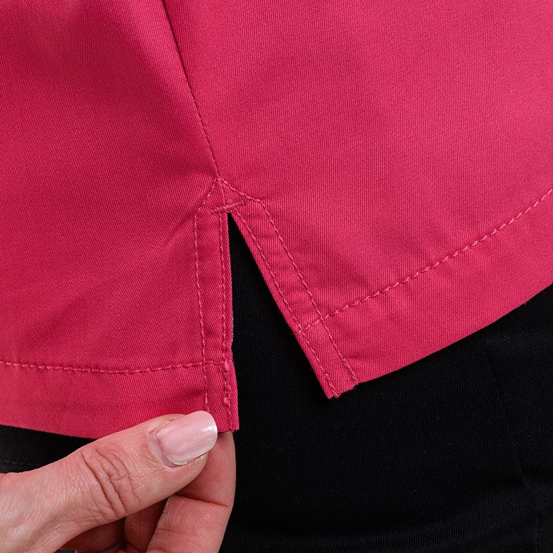 Veste de Cuisine Femme Saffron Manches Longues Fuschia - LAFONT CUISINE - Image 9