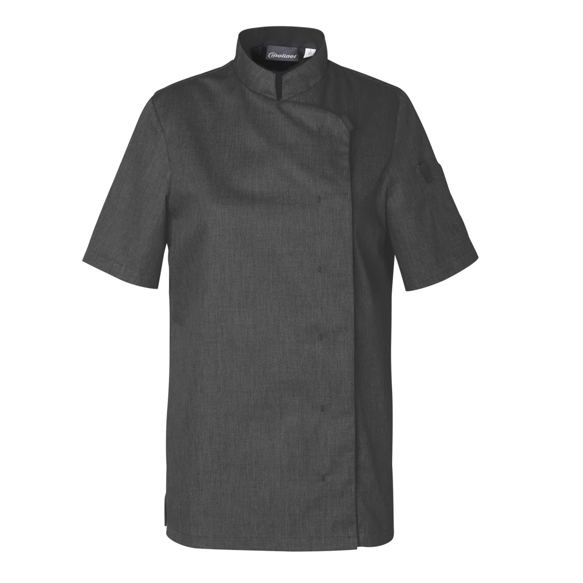 Veste de Cuisine Femme Manches Courtes Denim Shade - MOLINEL - Image 7