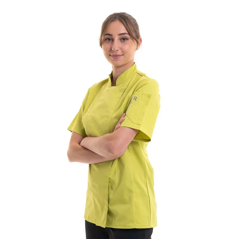 Veste de Cuisine Femme Unera Pistache - ROBUR