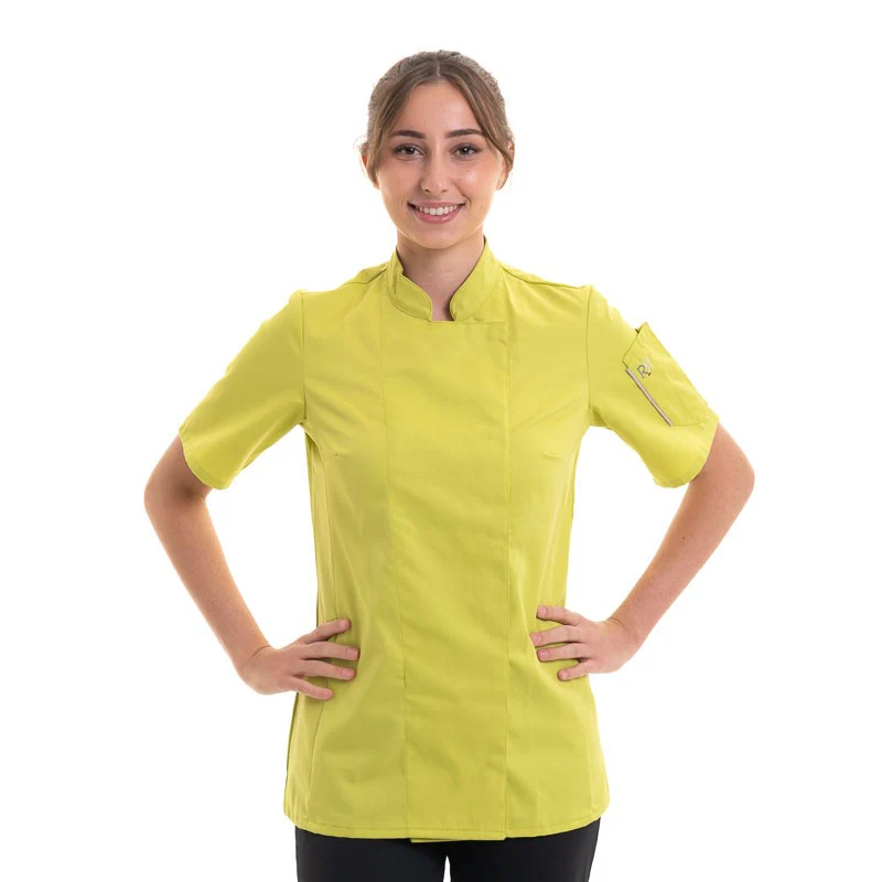 Veste de Cuisine Femme Unera Pistache - ROBUR - Image 2