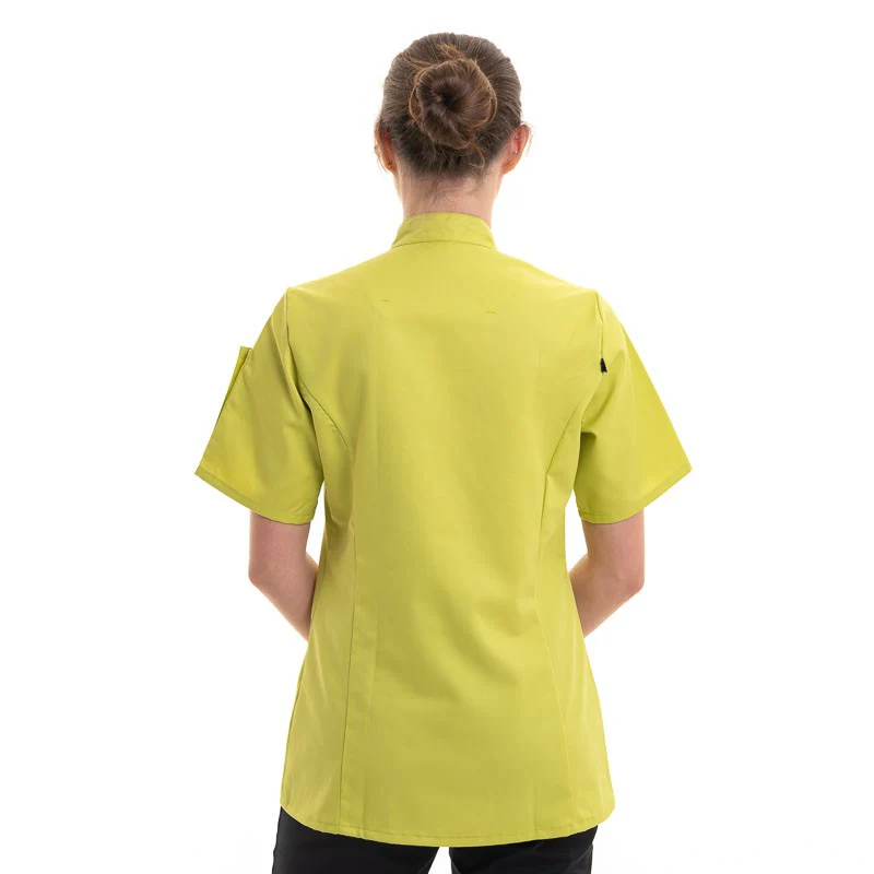 Veste de Cuisine Femme Unera Pistache - ROBUR - Image 5