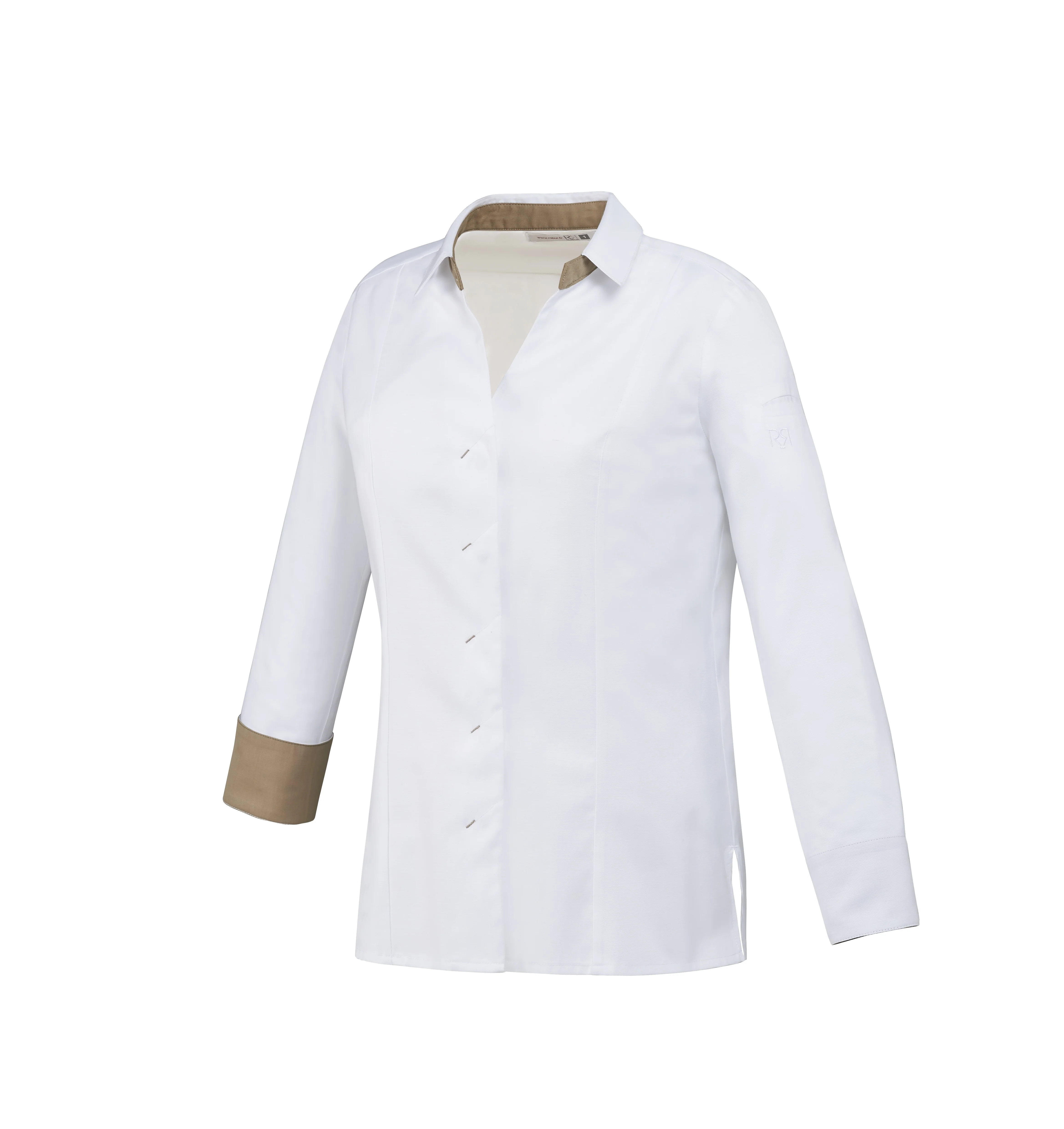 Veste de Cuisine Femme Manches Revers Ficelle Viga - ROBUR