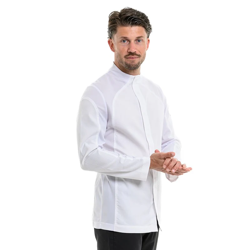 Veste de Cuisine Homme Frénésie Blanche - LAFONT CUISINE - Image 5