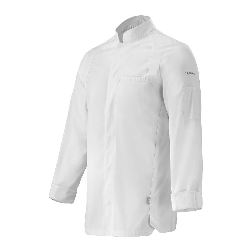 Veste de Cuisine Homme Basil Blanche - LAFONT CUISINE