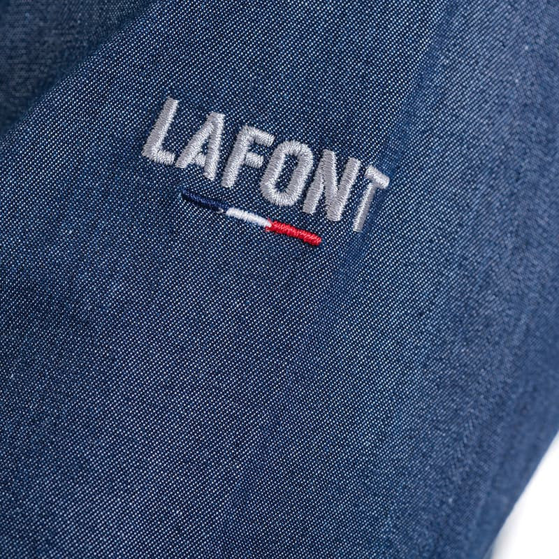 Veste de Cuisine Homme Broca Manches Longues Bleu Jean - LAFONT CUISINE - Image 11