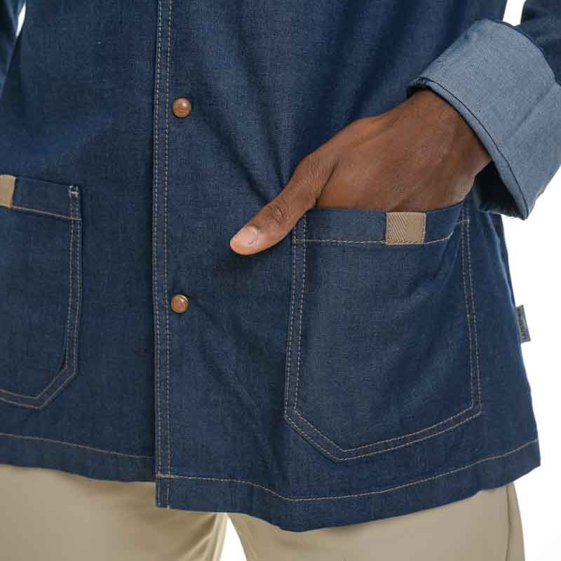 Veste de Cuisine Homme Jean Manches Longues Mirbel - LAFONT CUISINE - Image 4