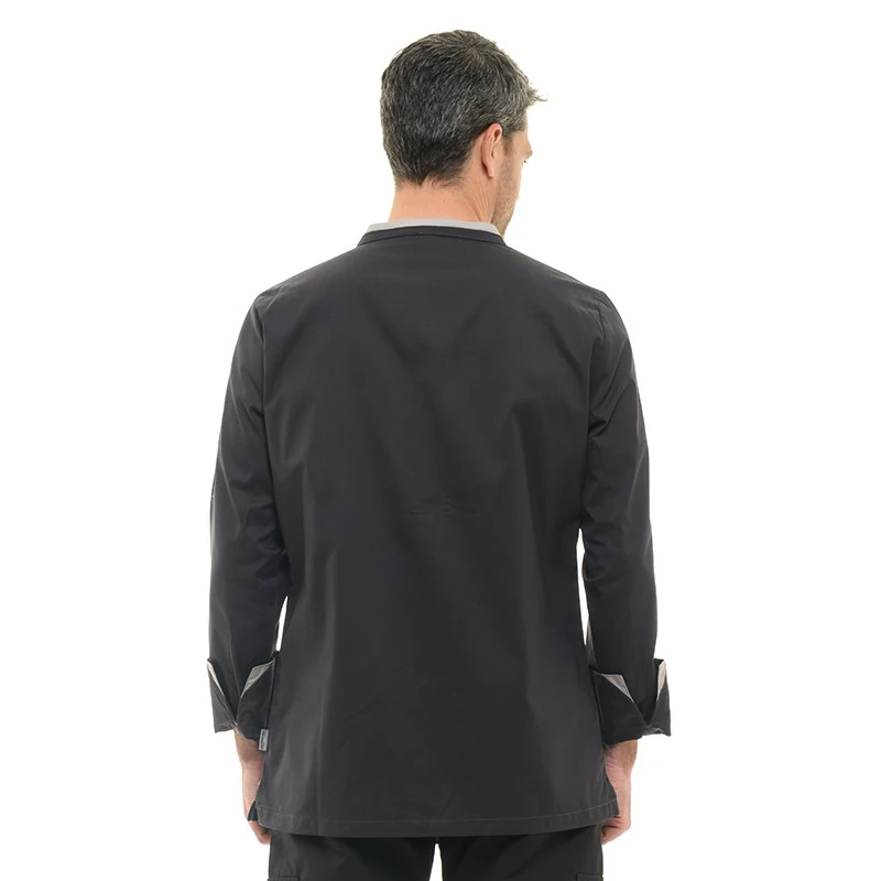Veste de Cuisine Homme Mint Manches Longues Beige - LAFONT CUISINE - Image 8
