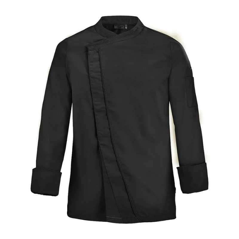 Veste de Cuisine Homme Mint Manches Longues Noir - LAFONT CUISINE
