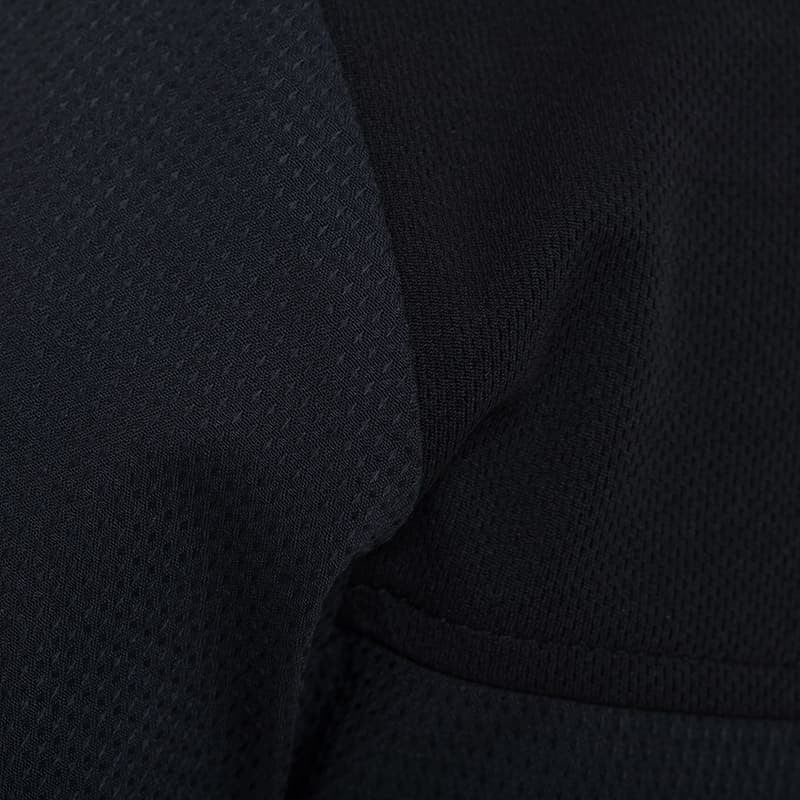 Veste de Cuisine Homme Gaufrée Paris Manches Courtes Noire - MANELLI - Image 12
