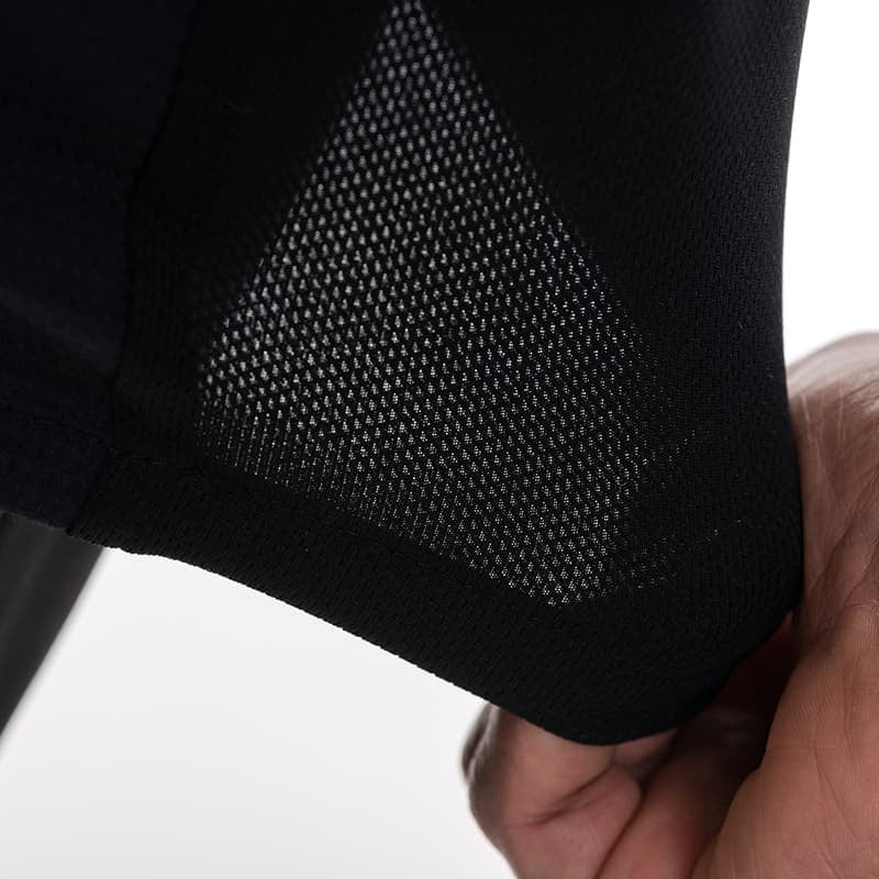 Veste de Cuisine Homme Gaufrée Paris Manches Courtes Noire - MANELLI - Image 13