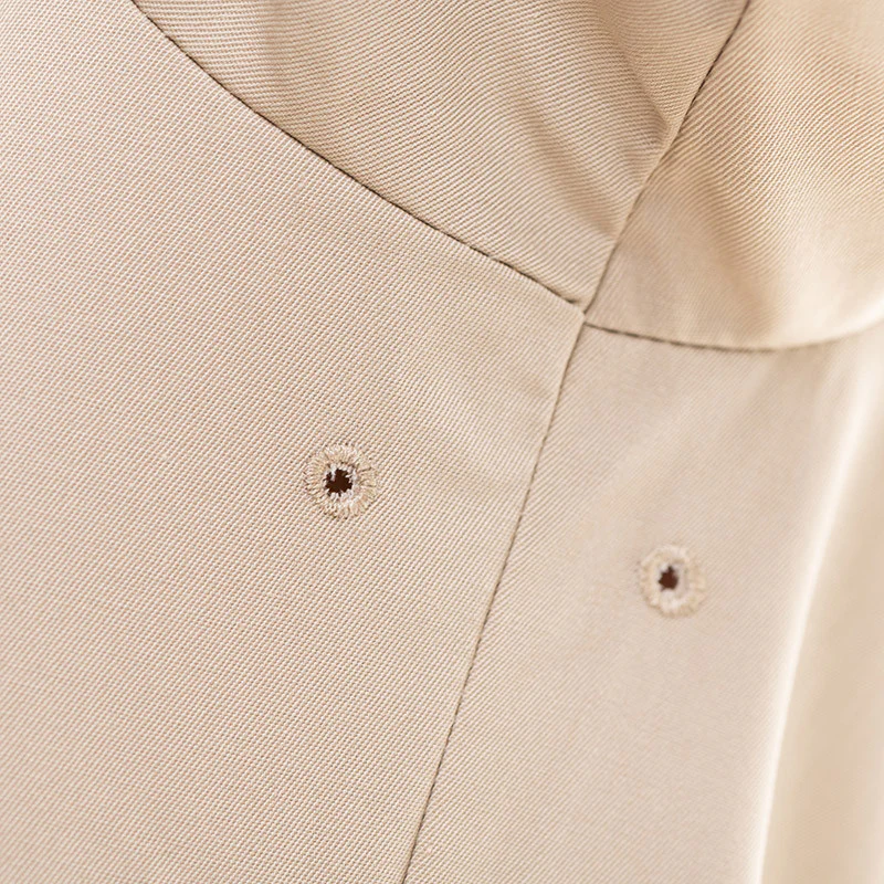 Veste de Cuisine Homme Texas Manches Courtes Beige - MANELLI - Image 4