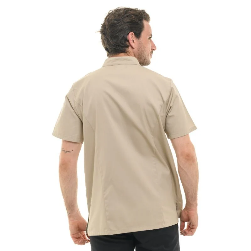 Veste de Cuisine Homme Texas Manches Courtes Gris - MANELLI - Image 5