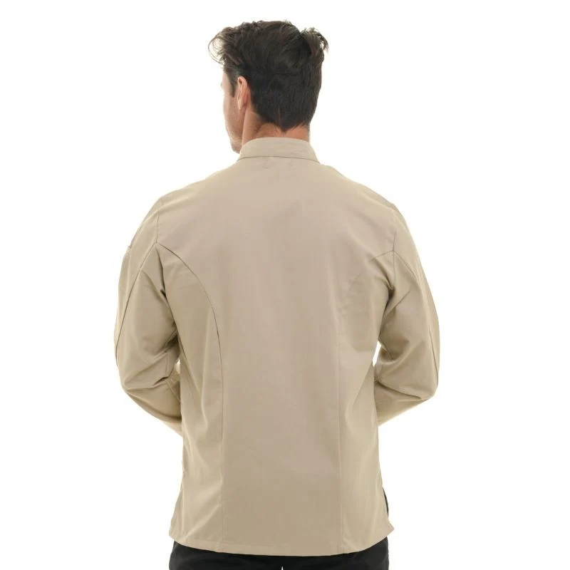 Veste de Cuisine Homme Texas Manches Longues Gris - MANELLI - Image 11