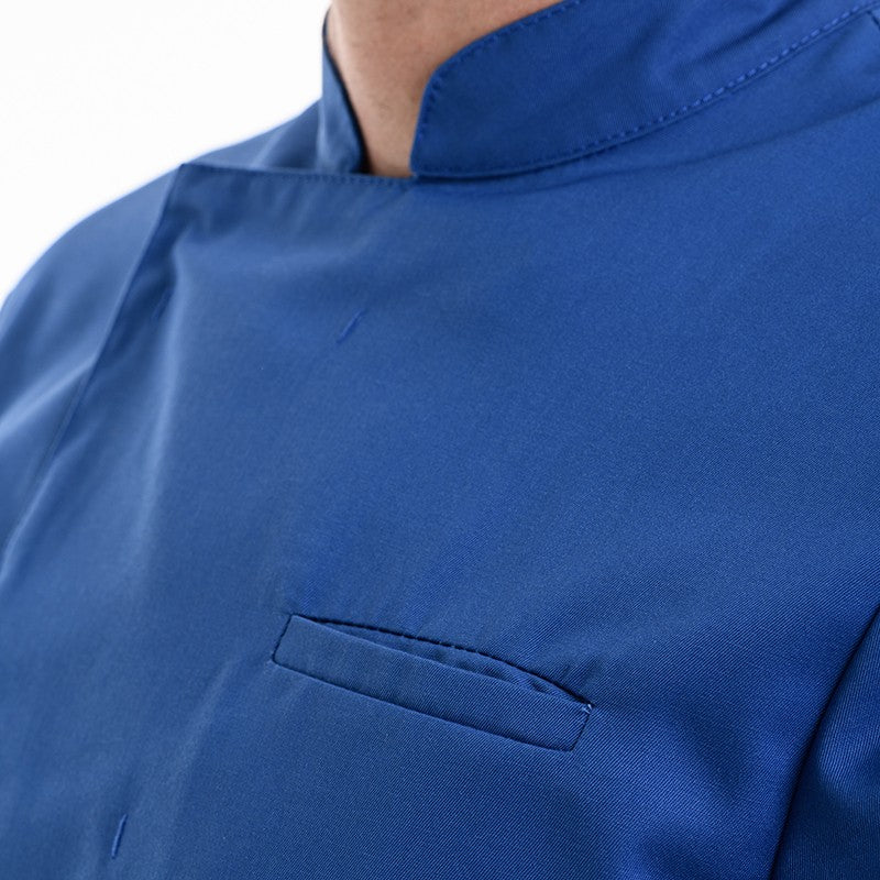 Veste de Cuisine Homme Texas Manches Longues Royal - MANELLI - Image 10