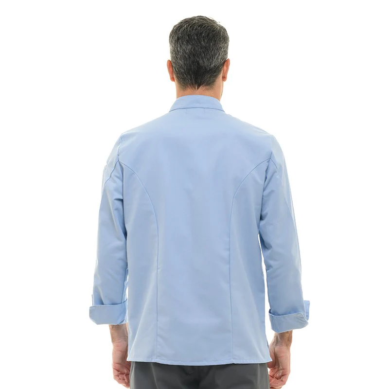 Veste de Cuisine Homme Texas Manches Longues Royal - MANELLI - Image 16