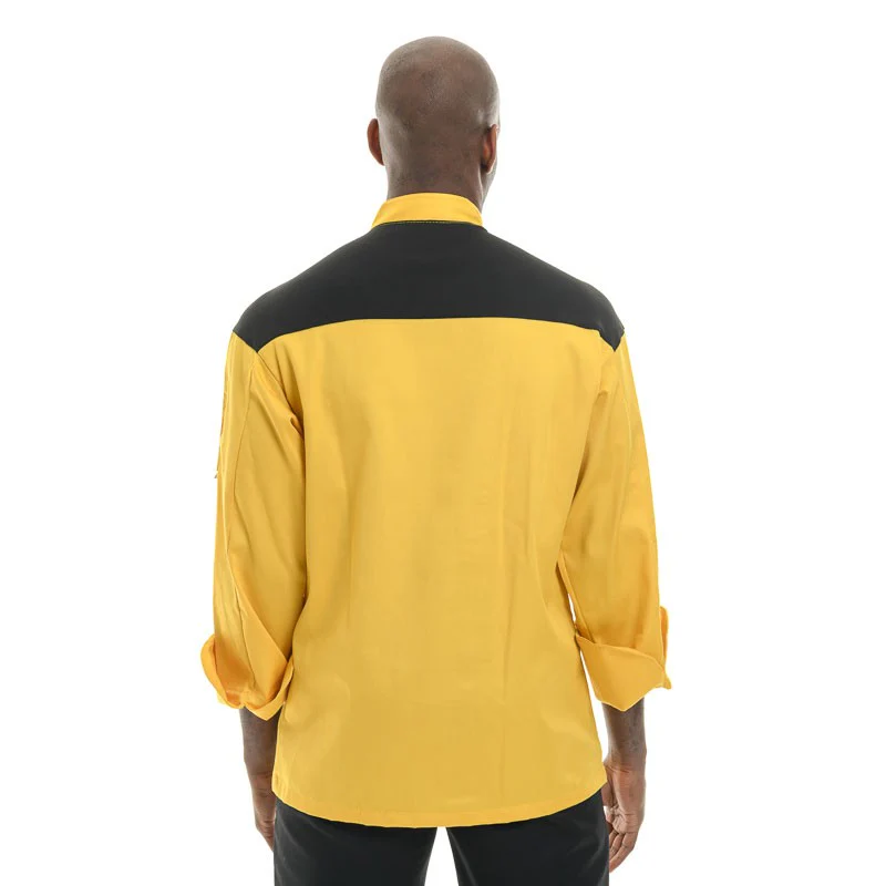 Veste de Cuisine Jaune - First - EGOCHEF - Image 3