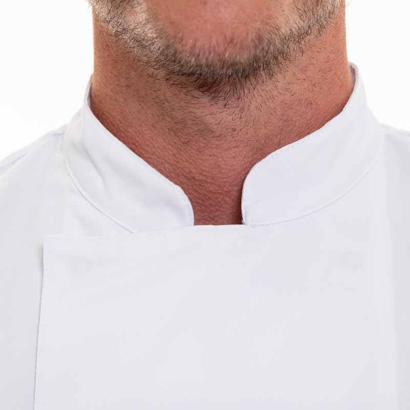 Veste de Cuisine Manches Courtes ENERGY Blanc - ROBUR - Image 5