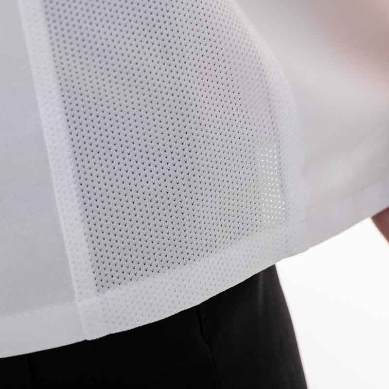 Veste de Cuisine Manches Courtes ENERGY Blanc - ROBUR - Image 6