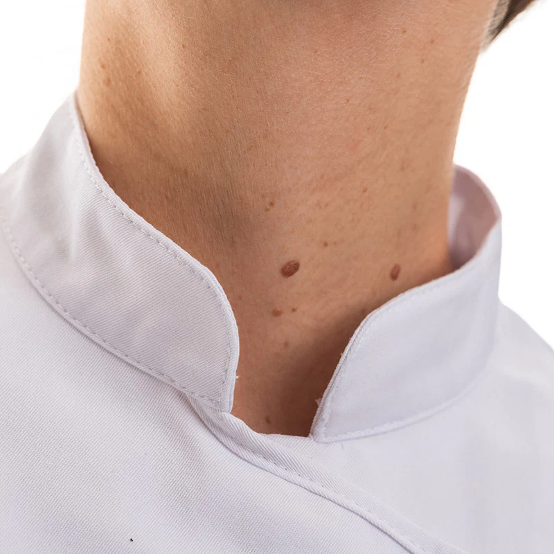Veste de Cuisine Femme Manches Courtes EXPRESSION Blanc - ROBUR - Image 6