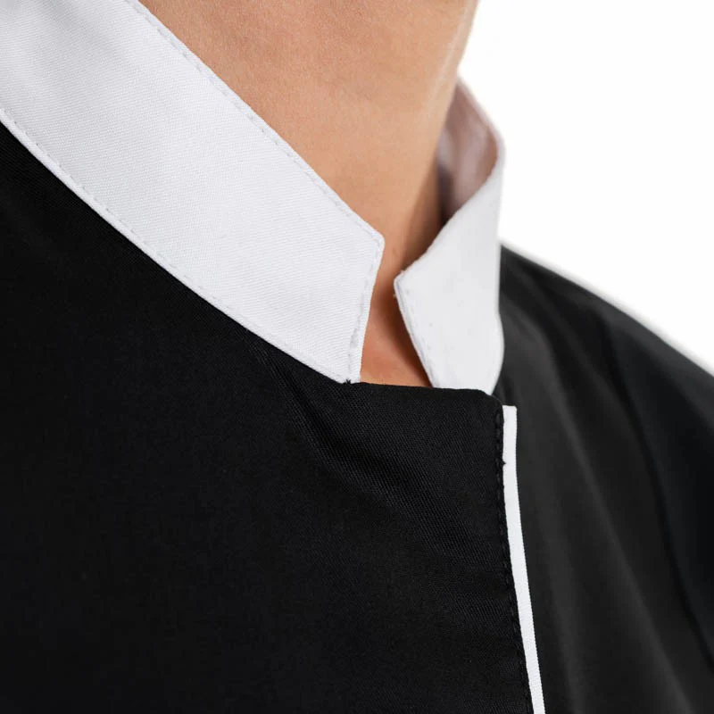 Veste de Cuisine Femme Manches Longues ELIZE Noir - ROBUR - Image 6