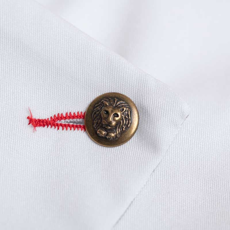 Veste de Cuisine Manches Longues LEONIE Blanc - ROBUR - Image 7