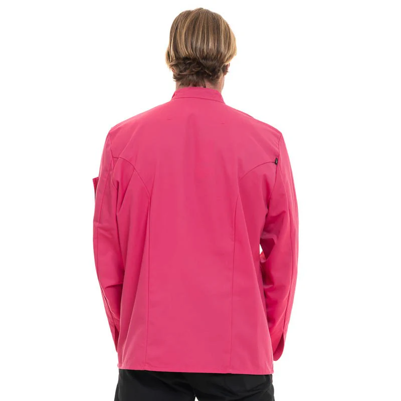 Veste de Cuisine Nero Fuschia Manches Longues - ROBUR - Image 4