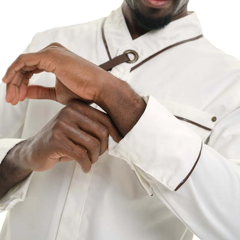Veste de Cuisine Navarre Homme Manches Longues - LAFONT CUISINE - Image 4