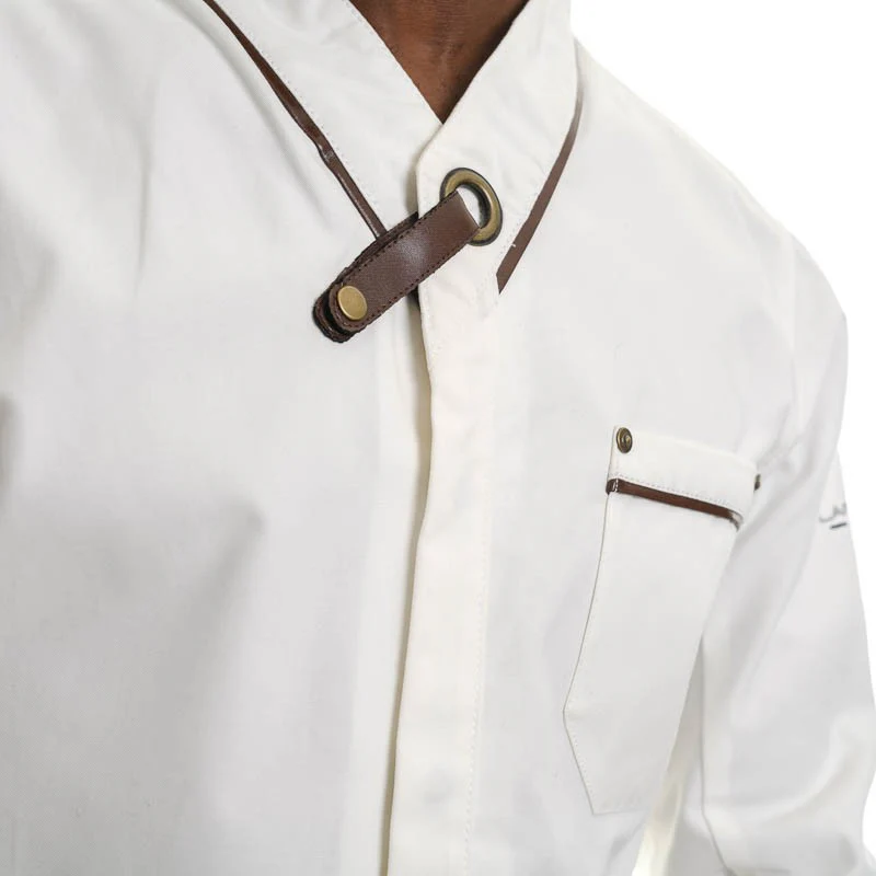 Veste de Cuisine Navarre Homme Manches Longues - LAFONT CUISINE - Image 5
