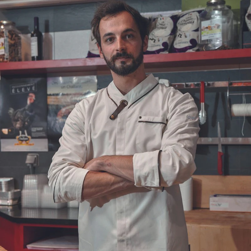 Veste de Cuisine Navarre Homme Manches Longues - LAFONT CUISINE - Image 7