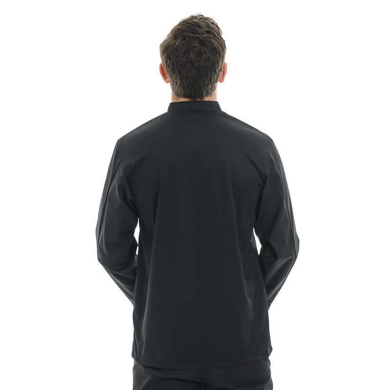 Veste de Cuisine Noire Manches Longues - MANELLI - Image 4