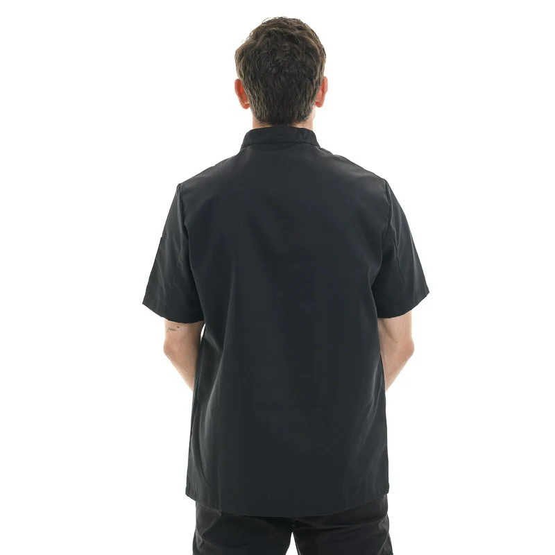 Veste de Cuisine Noire Manches Longues - MANELLI - Image 7