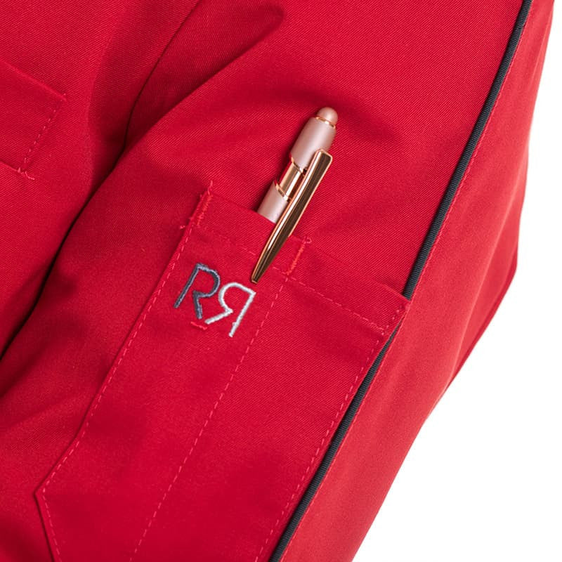 Veste de Cuisine Rouge - ROBUR - Image 7
