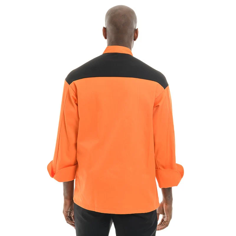 Veste de Cuisine Orange - First - EGOCHEF - Image 4