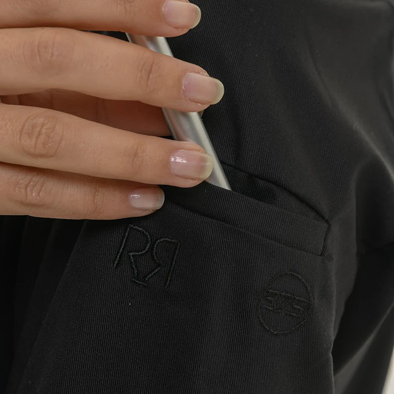 Veste de Cuisine Noire Femme Greta - ROBUR - Image 8