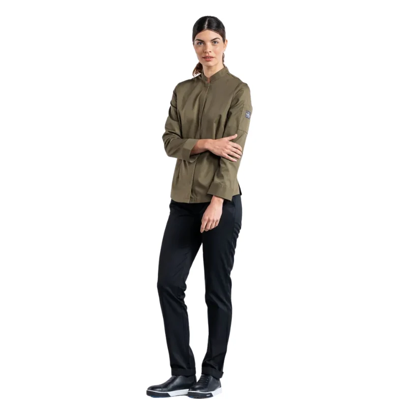 Veste de Cuisine Sabor Femme Manches Longues - CHAUD DEVANT - Image 10